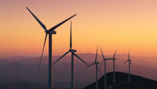 A decline in wind investments was offset by offerings from renewable energy firms